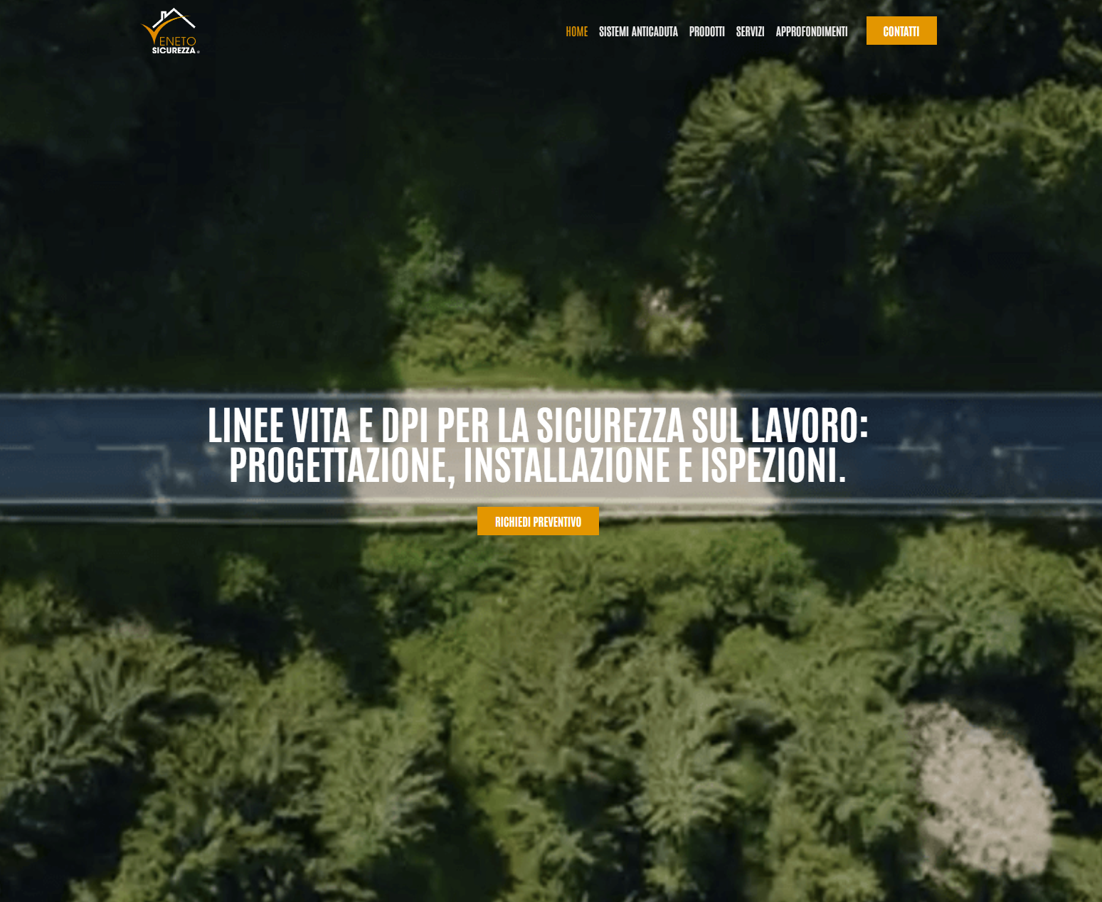 VS Veneto Sicurezza — Siti Web Aziendali - Homepage